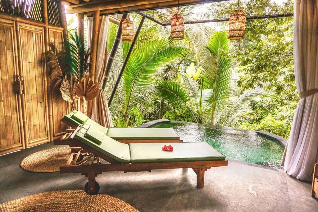 Eco Bamboo Island Bali - Bamboo House #4 Villa Selat Exterior photo