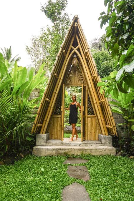 Eco Bamboo Island Bali - Bamboo House #4 Villa Selat Exterior photo