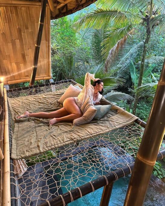 Eco Bamboo Island Bali - Bamboo House #4 Villa Selat Exterior photo