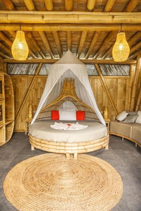 Eco Bamboo Island Bali - Bamboo House #4 Villa Selat Exterior photo